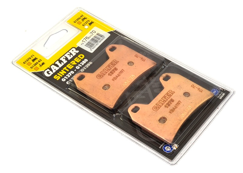 Pastillas de freno Galfer FD176G1370 Compuesto Sinter Street