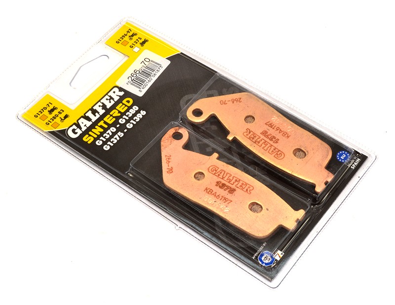 Pastillas de freno Galfer FD266G1370 Compuesto Sinter Street