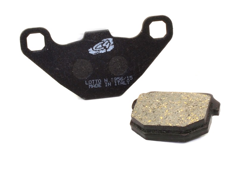 Pastillas de freno C4 Derbi Senda (Brembo 07026, Galfer FD094)