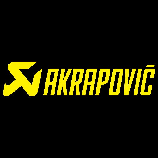 Adhesivo AKRAPOVIC 12 x 2,7 cm.