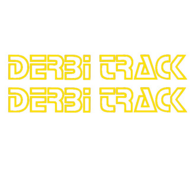 Kit de pegatinas basculante Derbi FDS FDX FDT Savannah vinilo corte alta calidad 3