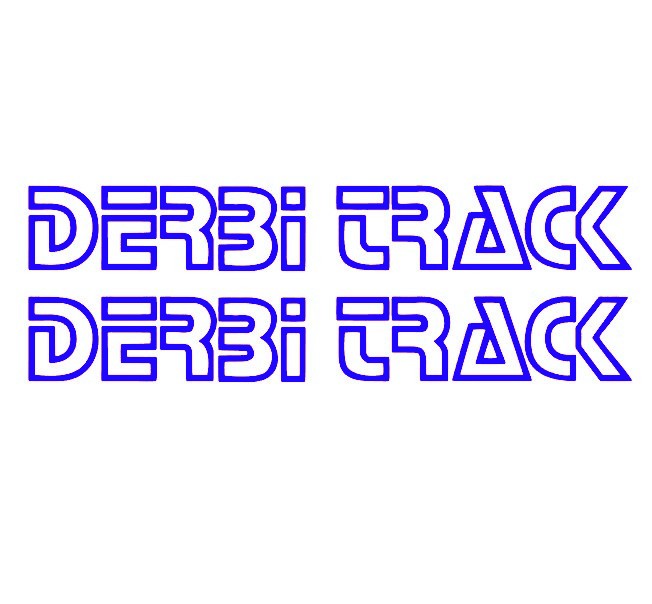 Kit de pegatinas basculante Derbi FDS FDX FDT Savannah vinilo corte alta calidad 1