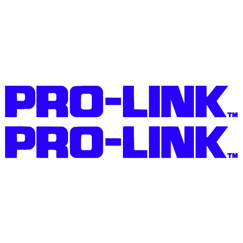 Pegatinas PRO LINK basculante moto clásica vinilo corte