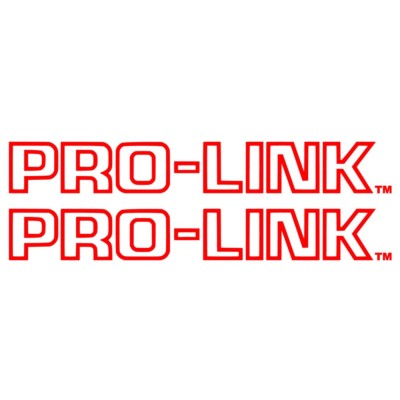 Pegatinas PRO LINK basculante moto clásica vinilo corte