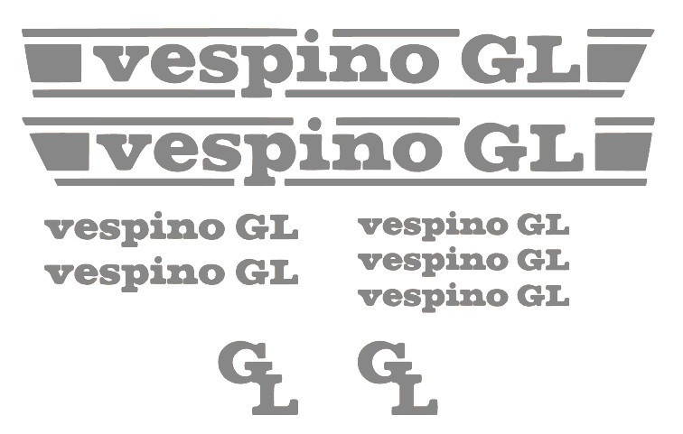 Kit adhesivos Vespino GL colores disponibles