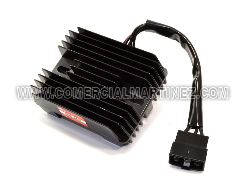 Regolatore Di Tensione Per Suzuki EN 125, GN 250, GS 125, GZ 250 | Raddrizzatore In Lega Alluminio | OEM 32800-24b10-45c00