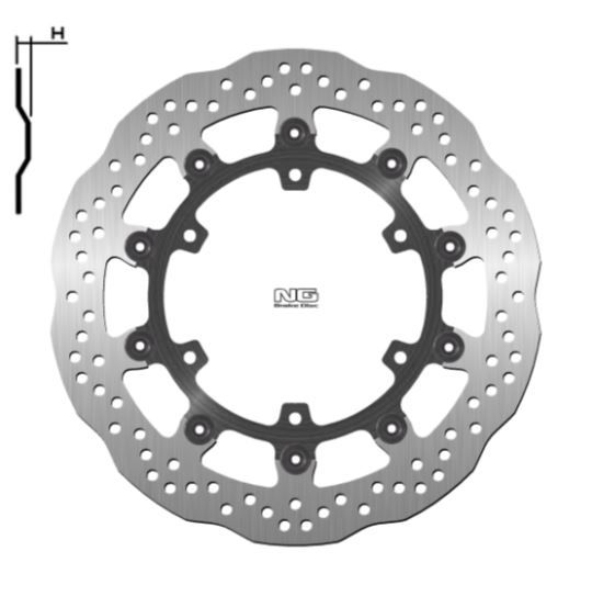 Almohadilla Rotor Disco Freno Del Scooter Eléctrico 140 Mm Almohadilla Rotor Disco Freno Del Scooter Eléctrico 140 Mm