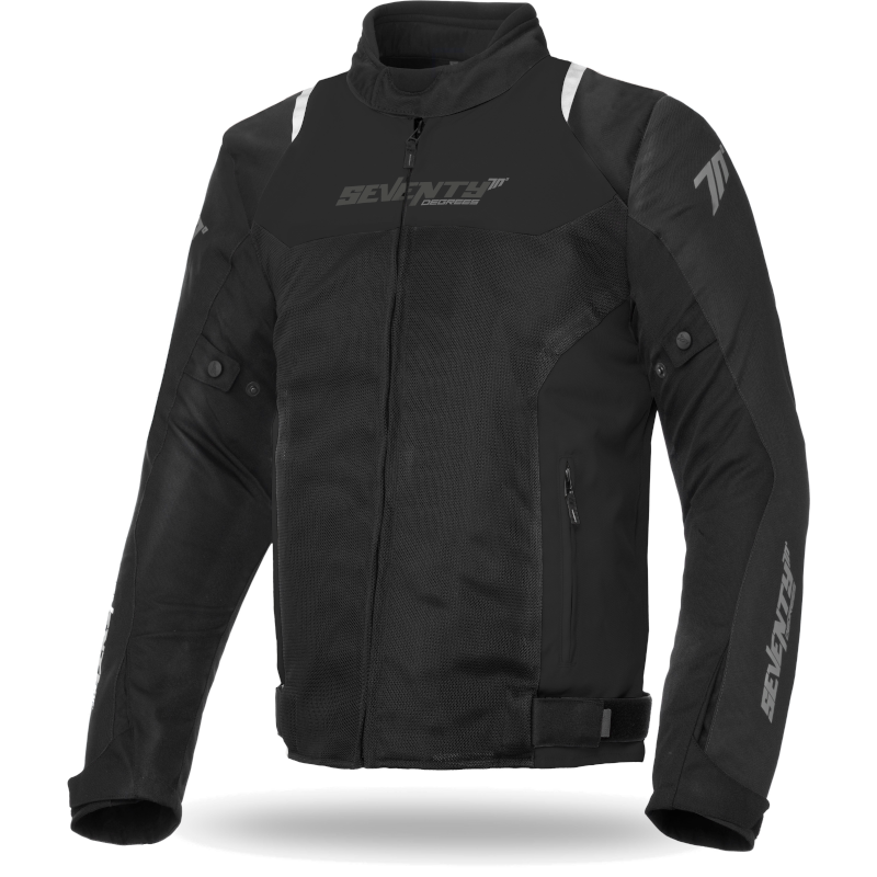 Chaqueta SEVENTY SD-JR48 Racing Verano Negro