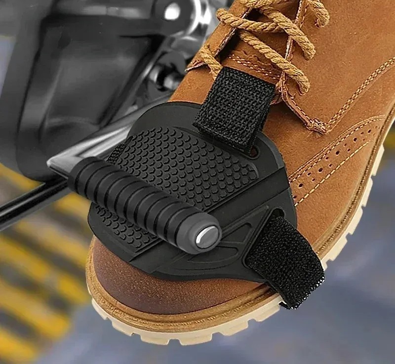 Protector zapato para palanca de cambio moto