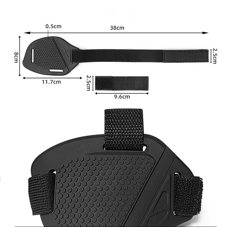 Accesorio para proteger zapatos cambio moto