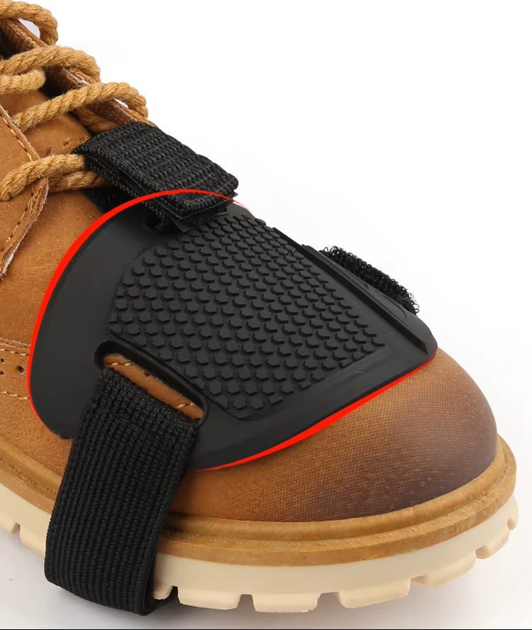 Cubrezapatos goma antideslizante moto