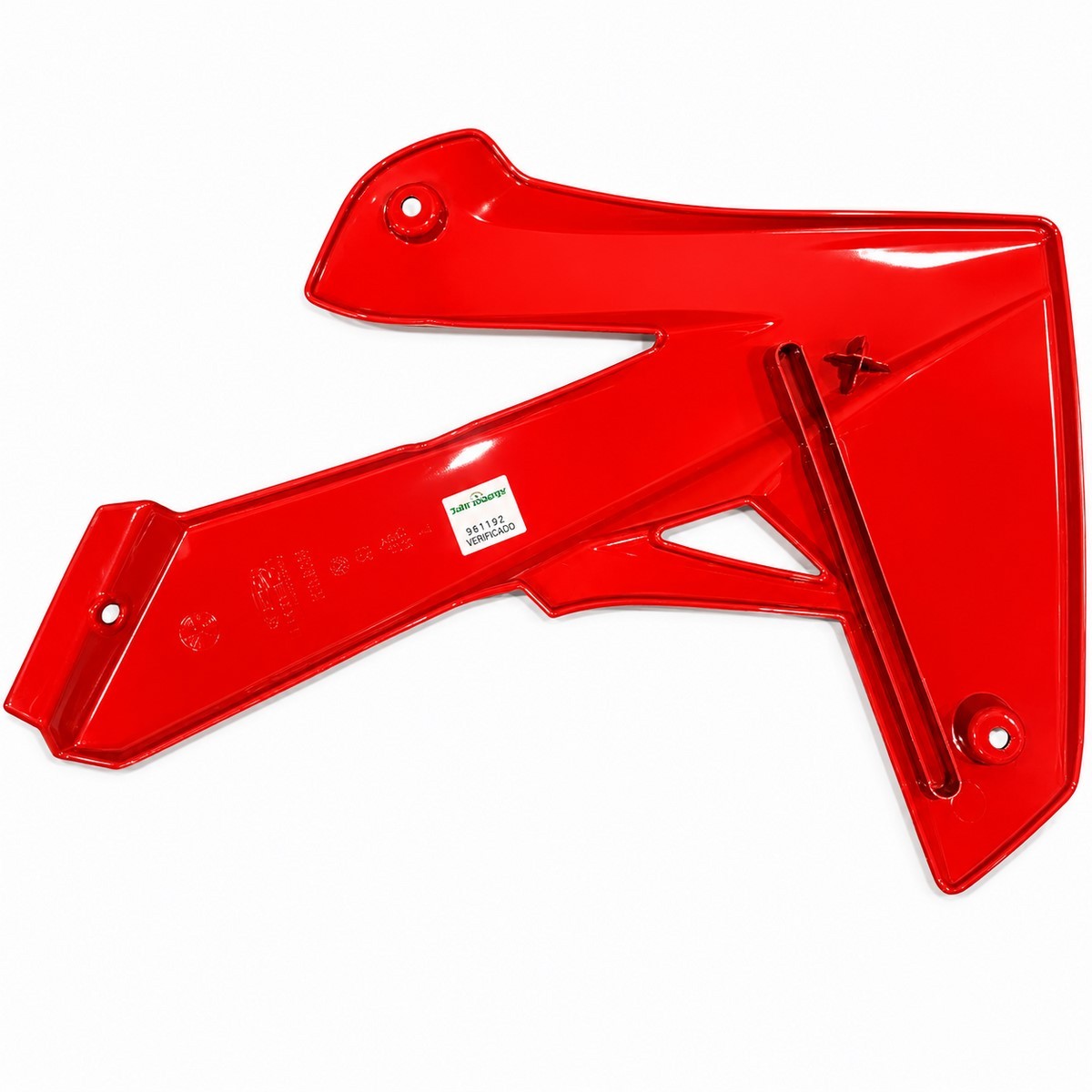 Placa radiador izquierda Rieju Marathon 125 SM Red 2010 roja 1