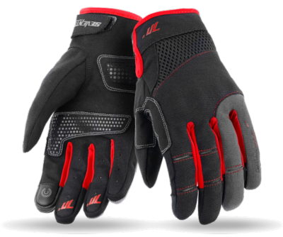 Guantes SEVENTY Urban Verano SD-C48 Negro/Rojo