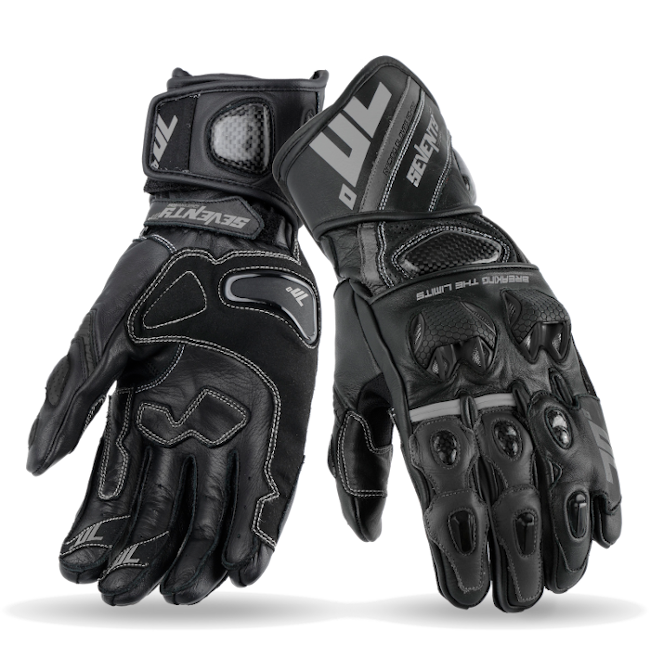 Guantes SEVENTY Racing Verano SD-R12 Negro