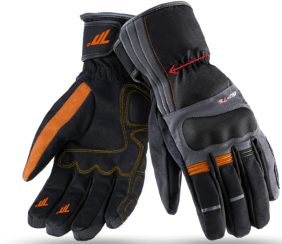 Guantes SEVENTY Touring Invierno SD-T5 Negro/Gris/Naranja