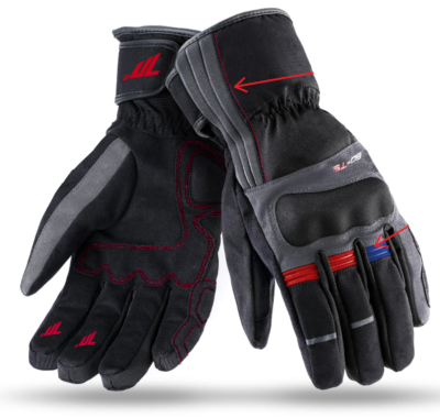 Guantes SEVENTY Touring Invierno SD-T5 Negro/Gris/Rojo/Azul