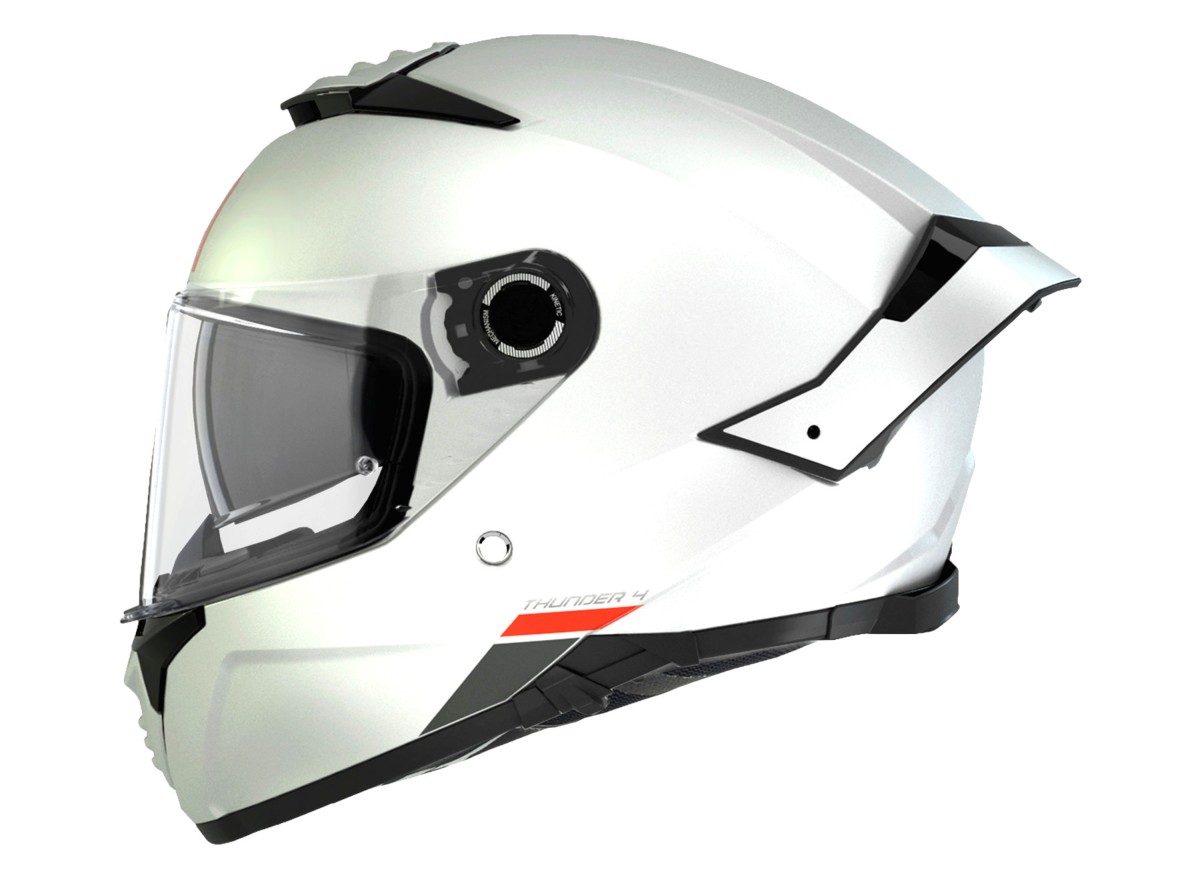 Casco Integral MT THUNDER 4 SV SOLID A0 BLANCO PERLA