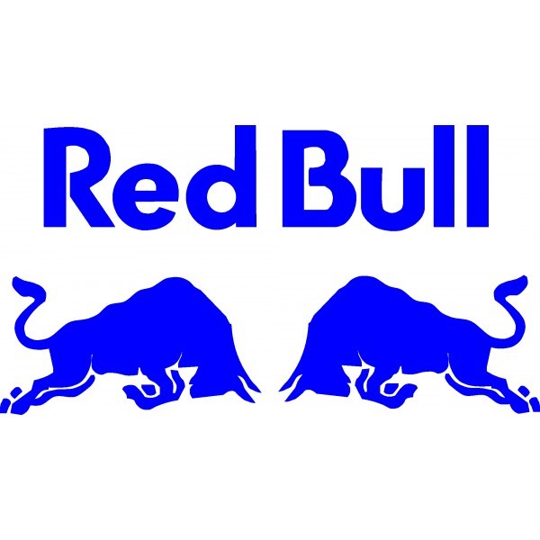 Adhesivo Toros Red Bull 10 cm.