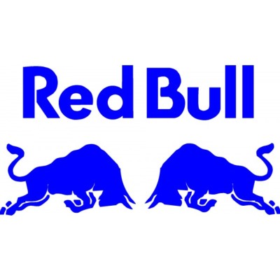 Adhesivo Toros Red Bull 10 cm.