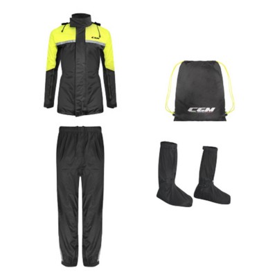 Traje de lluvia CGM E31 amarillo alta visibilidad