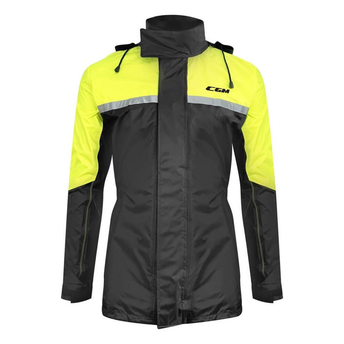 Traje de lluvia CGM E31 FULL 3 Piezas Negro/Fluor