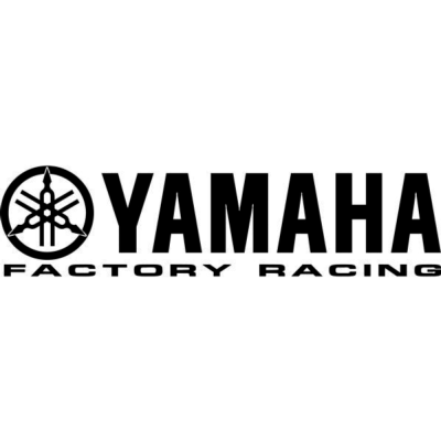 Adhesivo YAMAHA FACTORY RACING 14 x 3,5 cm.